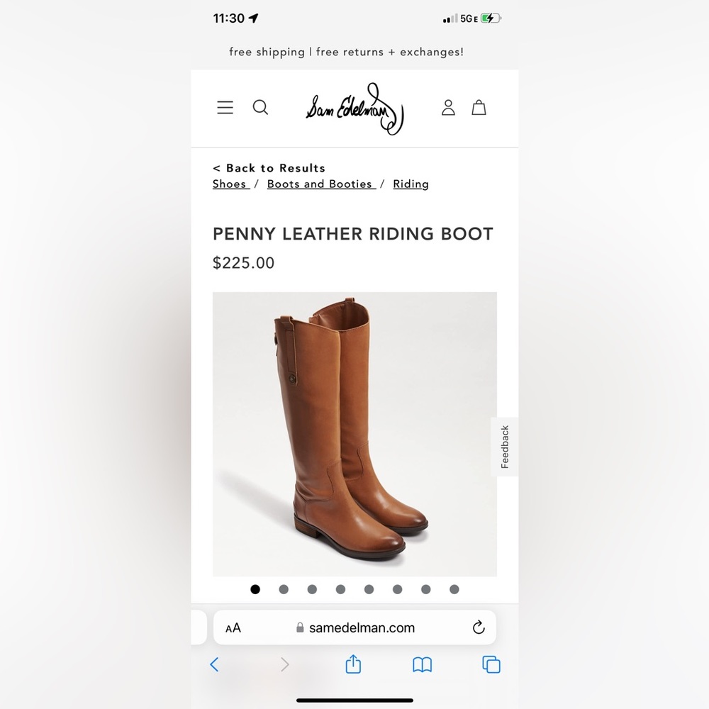 Sam Edelman riding boots